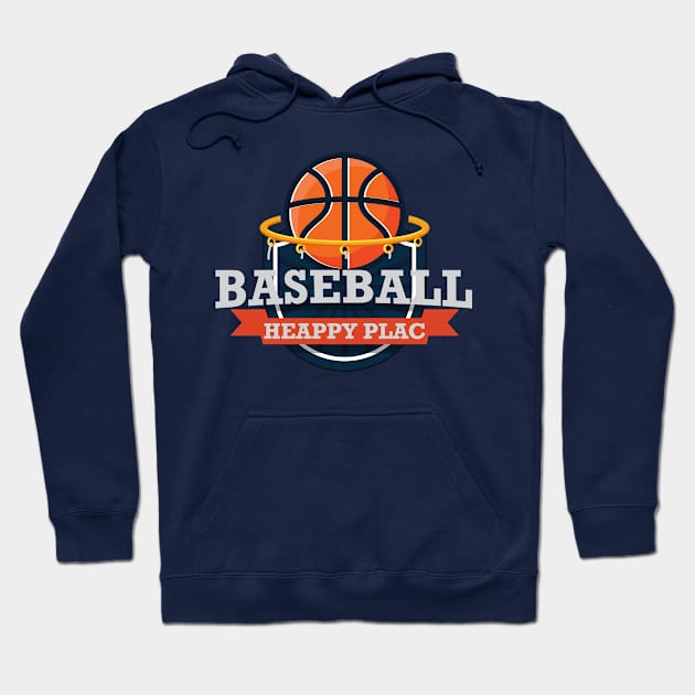 BASEBALL HEAPPY PLAC Hoodie by affane